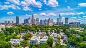 Skyline of downtown Charlotte