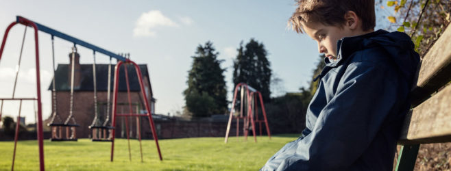 child at playground